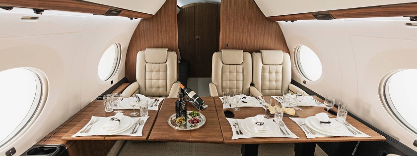 jet dell'aviazione aziendale Gulfstream G350